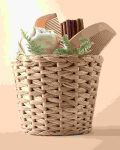 wicker basket combo